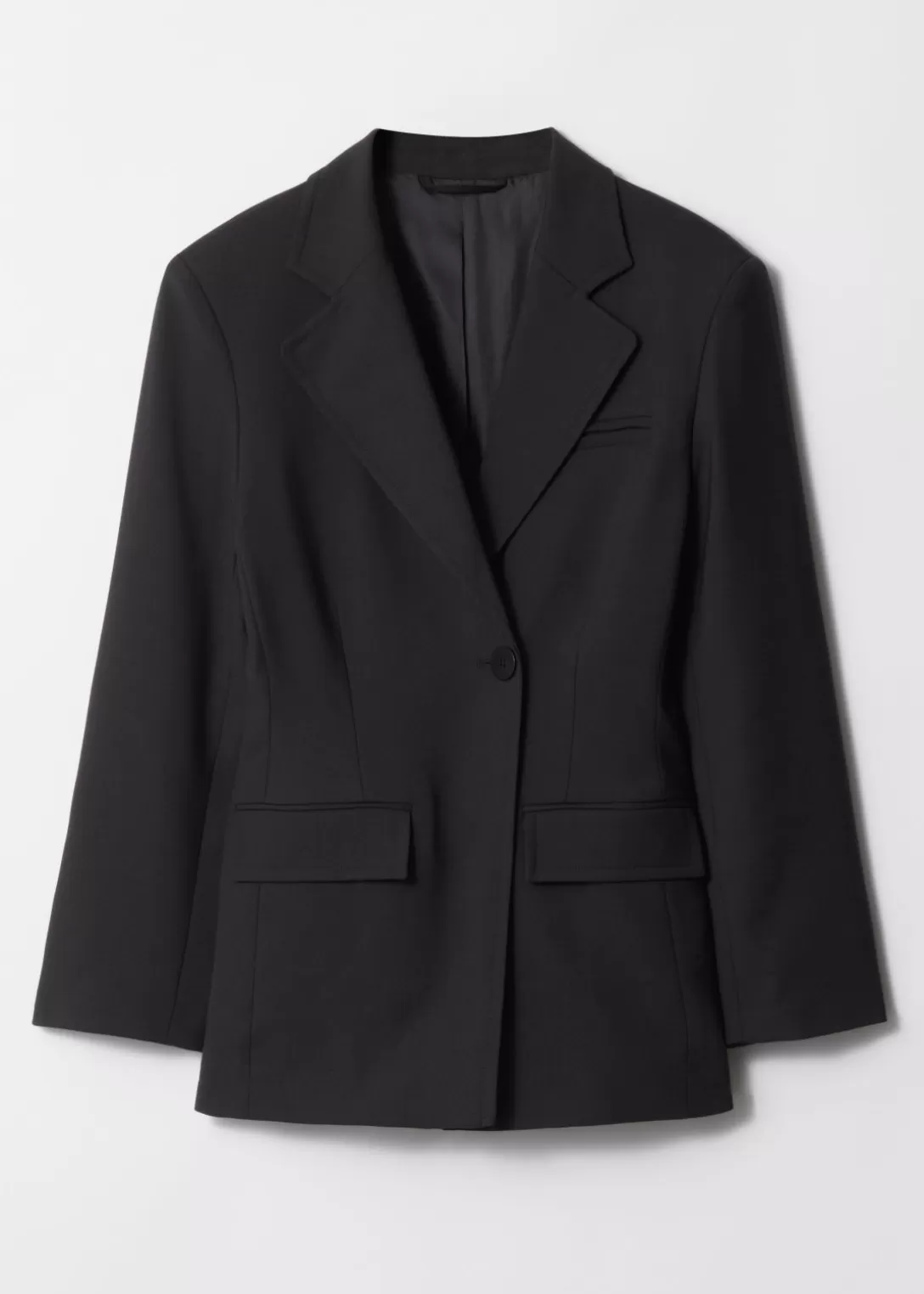 & Other Stories Blazer Cintré Noir Flash Sale