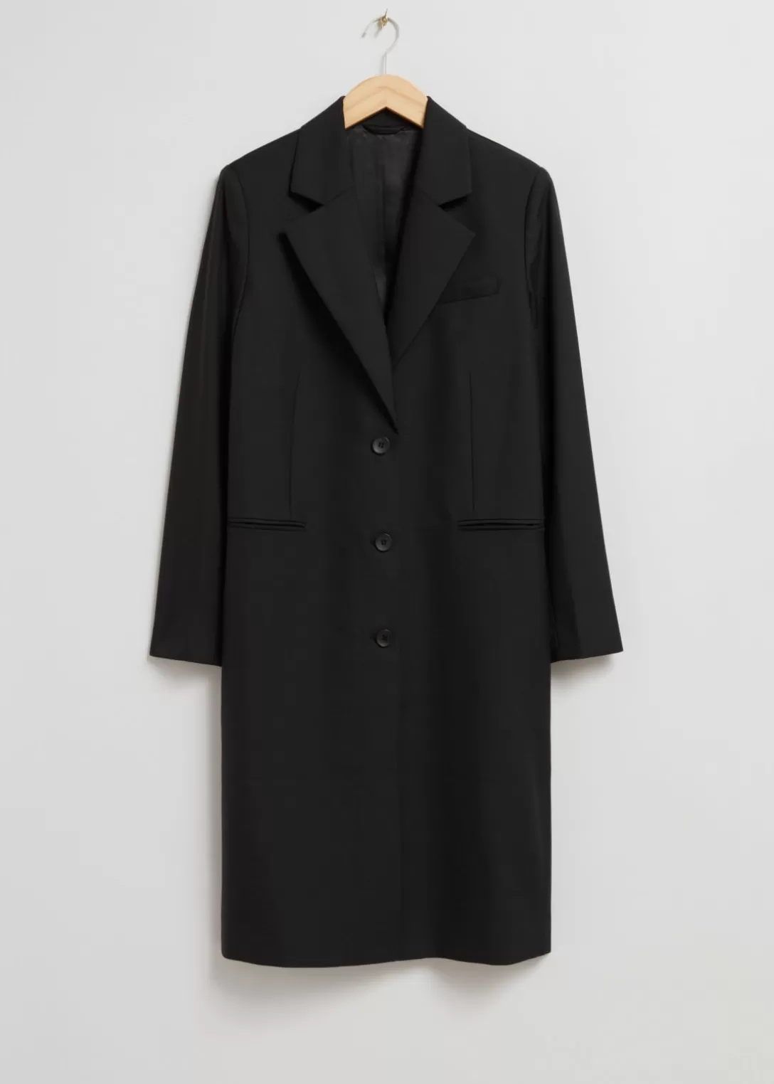 & Other Stories Blazer Long Noir Best Sale