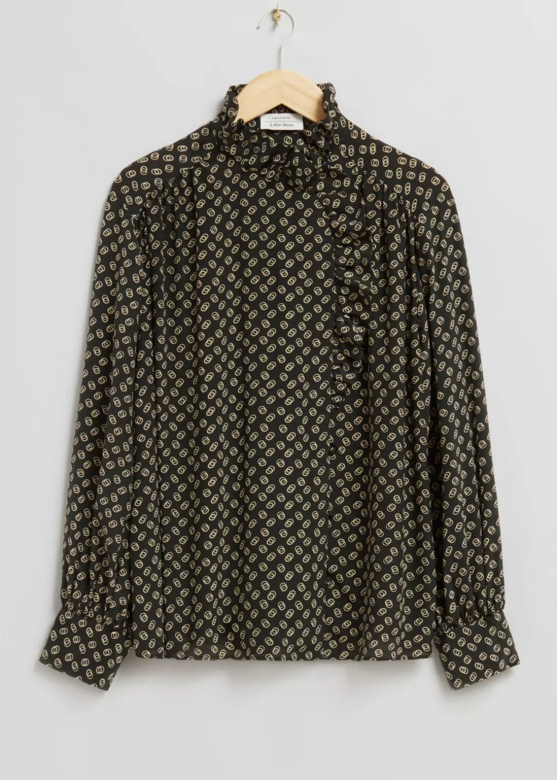 & Other Stories Blouse En Soie Oversize New