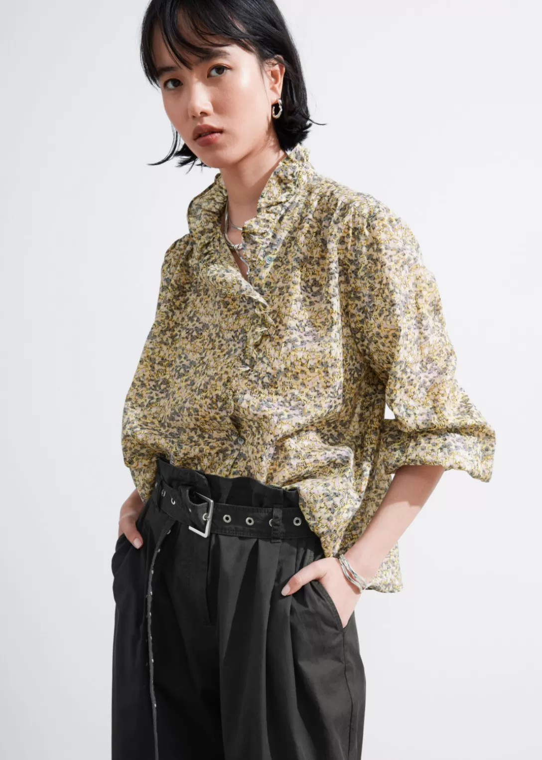 & Other Stories Blouse Volantée Online