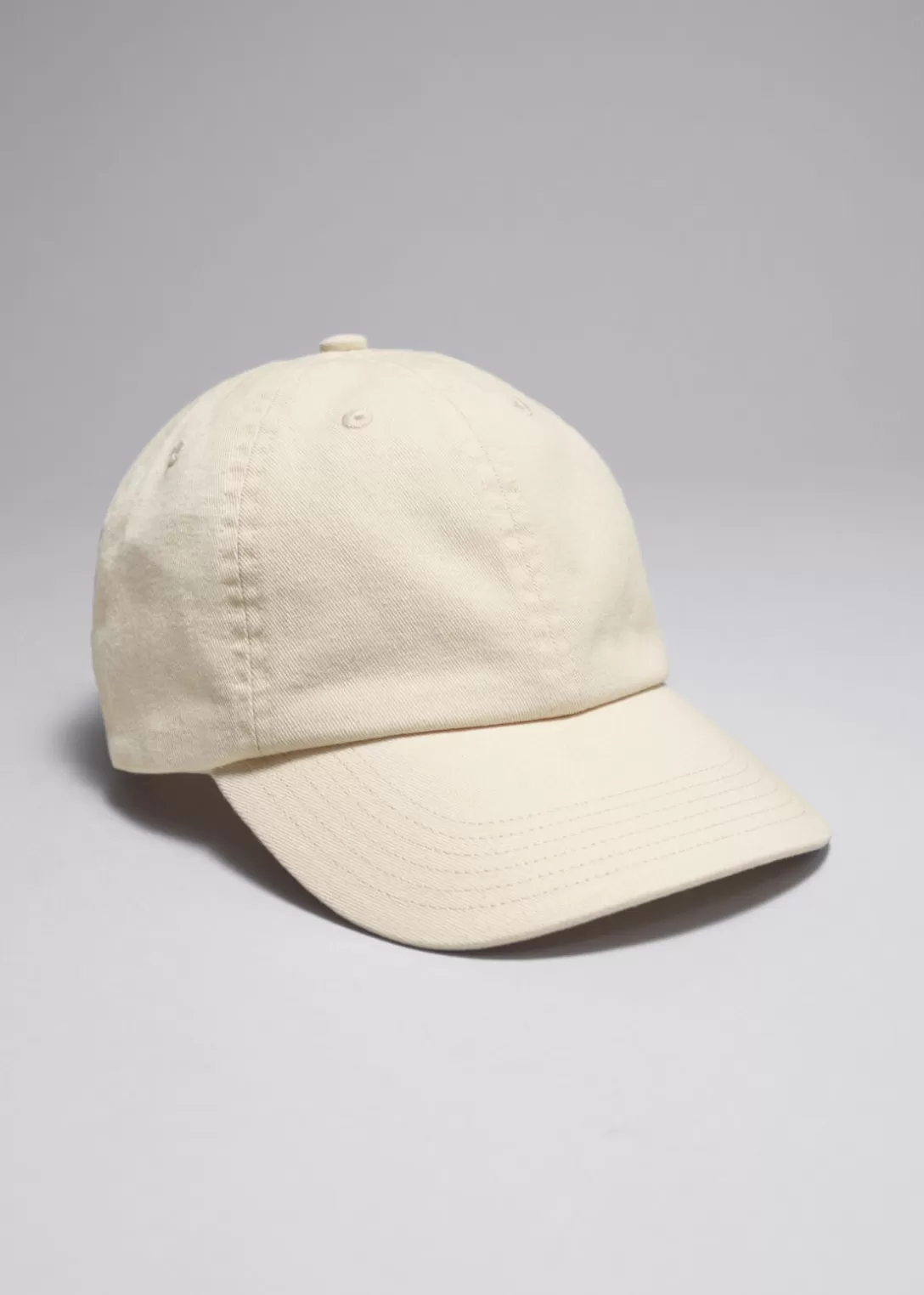 & Other Stories Casquette De Baseball En Denim Décoloré Outlet