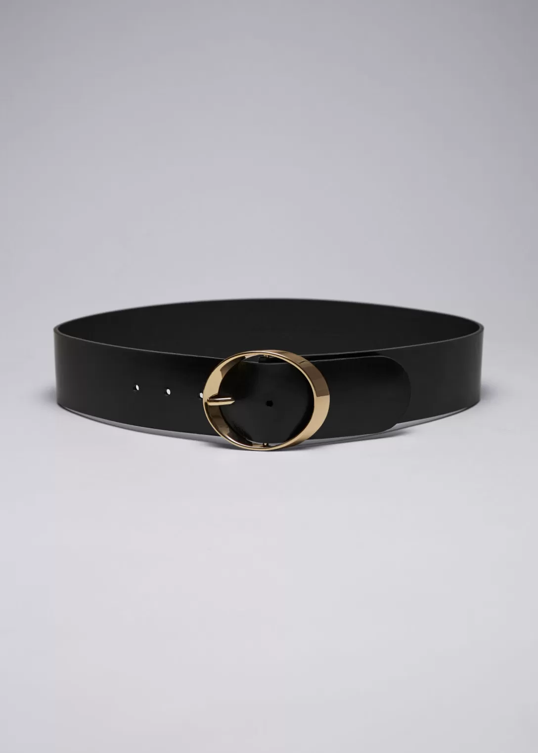 & Other Stories Ceinture En Cuir à Porter Sur La Taille Noir Cheap
