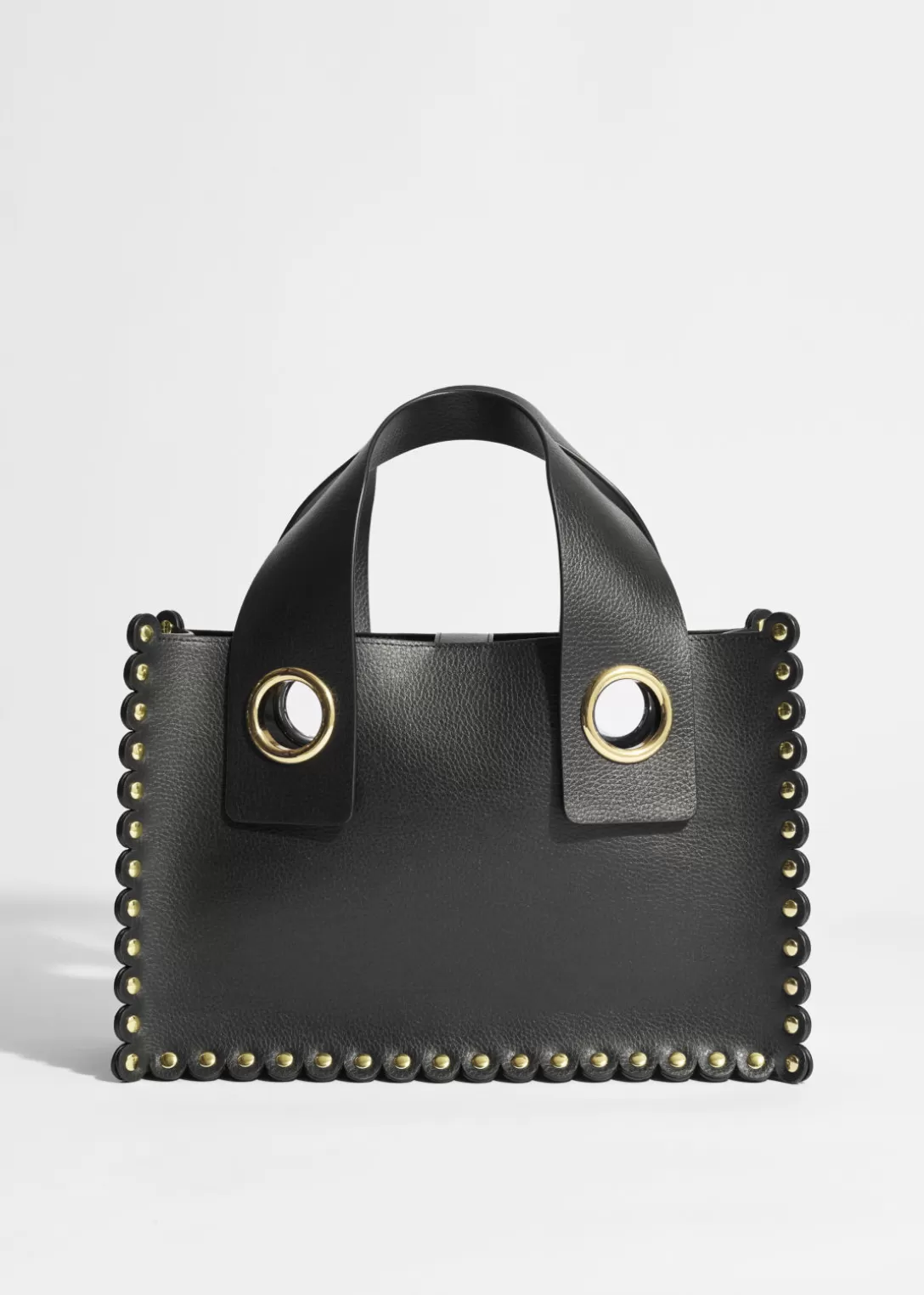 & Other Stories Sac Cabas En Daim Noir Cheap