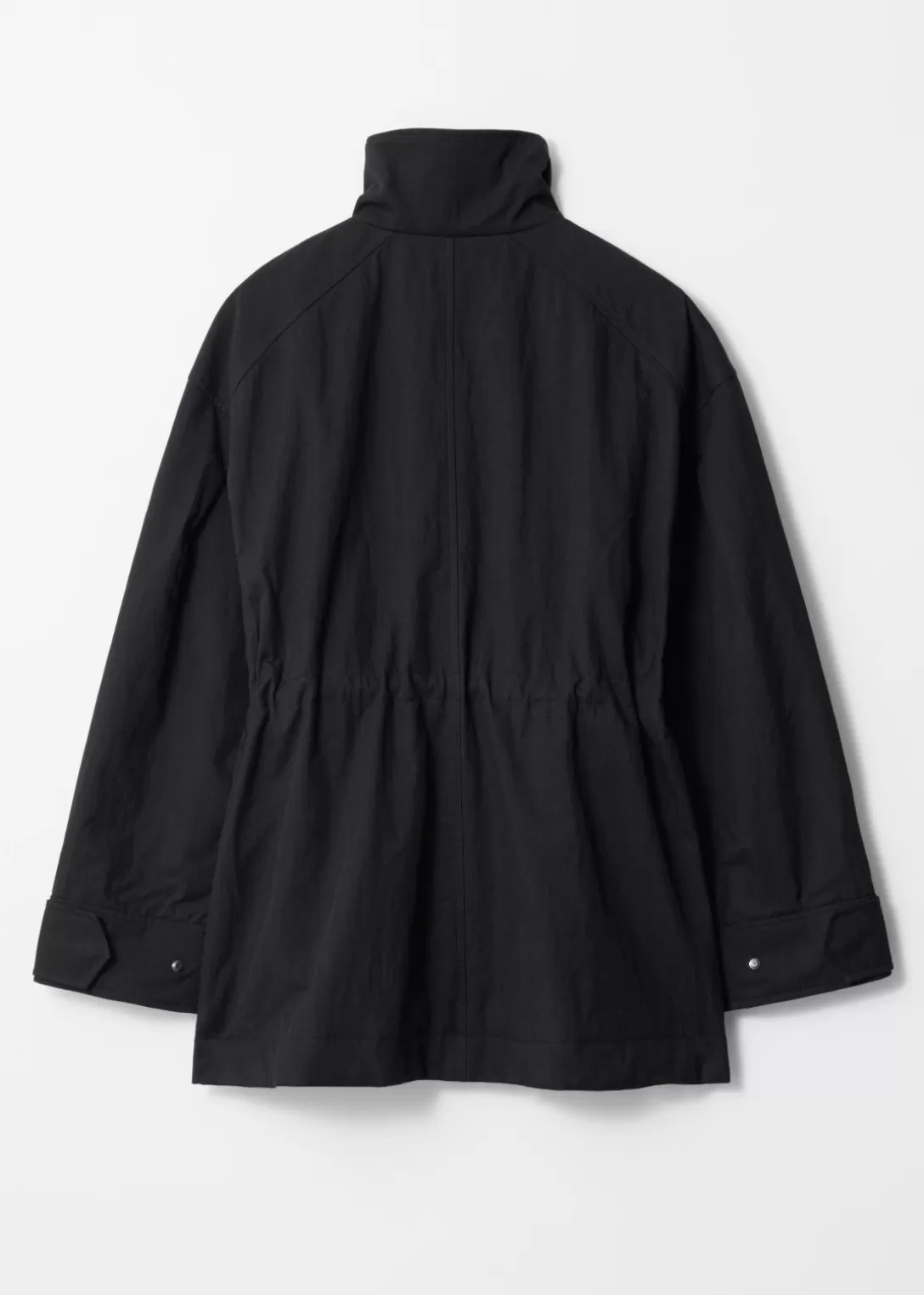 & Other Stories Veste Avec Cordon De Serrage à La Taille Noir Store