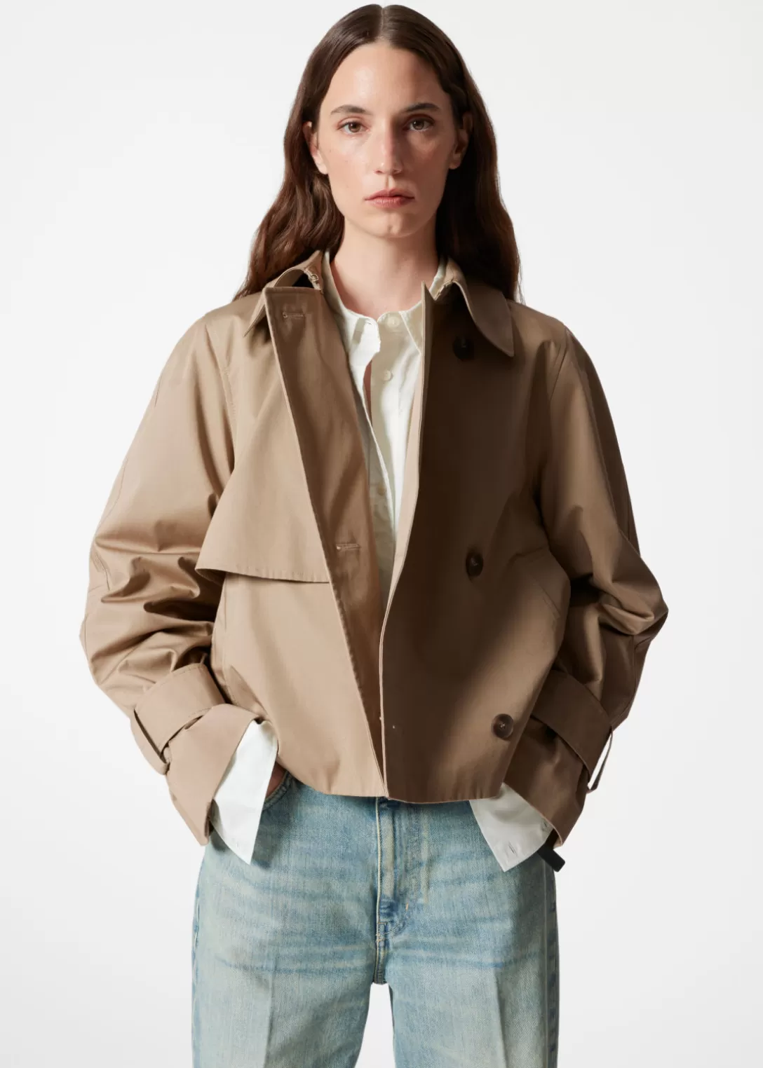 & Other Stories Veste Courte D’inspiration Trench-coat Cheap